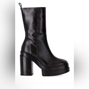 PALOMA BARCELO’  Eros Heeled Ankle Platform Boot Genuine Leather SZ: 38 $525